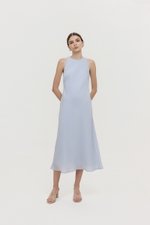 ODESSA BIAS CUT MIDI DRESS