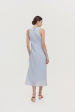 ODESSA BIAS CUT MIDI DRESS