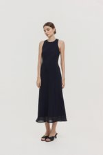 ODESSA BIAS CUT MIDI DRESS