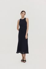 ODESSA BIAS CUT MIDI DRESS
