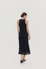 ODESSA BIAS CUT MIDI DRESS