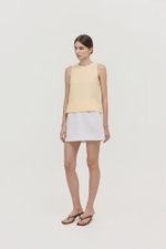 MARLOW SIDE TIE LINEN TOP