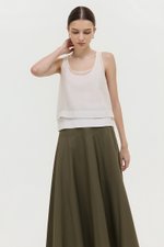 ASTA SHEER DOUBLE LAYERED TOP
