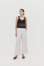 ASTA SHEER DOUBLE LAYERED TOP