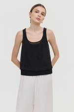 ASTA SHEER DOUBLE LAYERED TOP