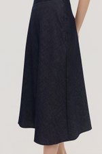 JUSTINA DENIM BIAS SKIRT