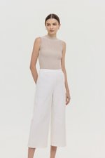 RYLAND HIGHWAIST CROPPED WIDE LEG CULOTTES
