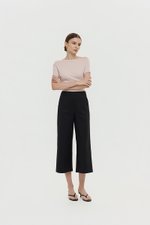 RYLAND HIGHWAIST CROPPED WIDE LEG CULOTTES