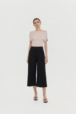 RYLAND HIGHWAIST CROPPED WIDE LEG CULOTTES