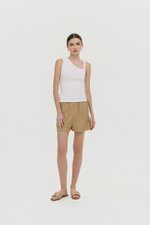 KYLEE TOGA ASYMMETRICAL RIBBED TOP