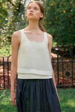 ASTA SHEER DOUBLE LAYERED TOP