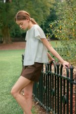 LYON HIGH WAISTED TAILORED SHORTS