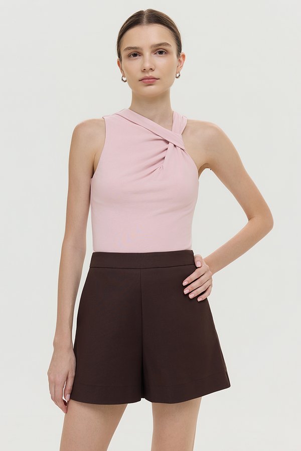 LYON HIGH WAISTED TAILORED SHORTS