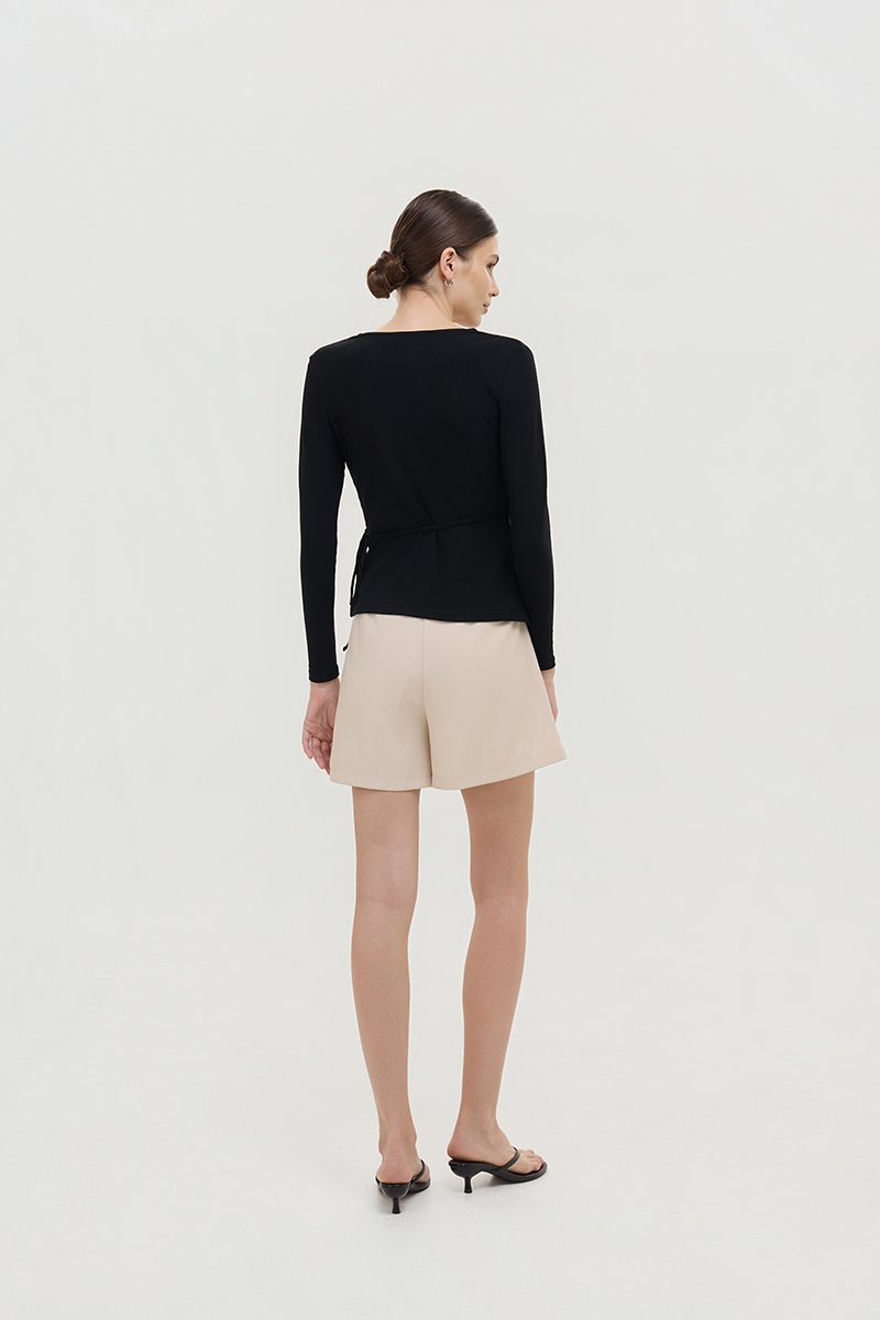 NESSA TIE WRAP TOP