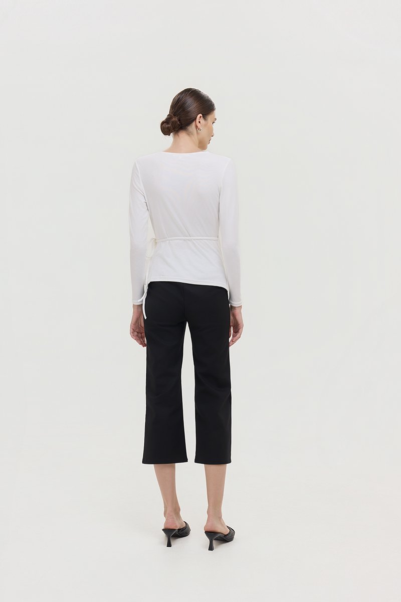 NESSA TIE WRAP TOP