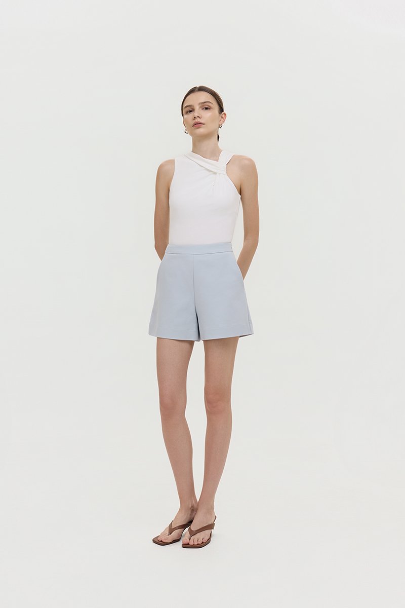 LYON HIGH WAISTED TAILORED SHORTS
