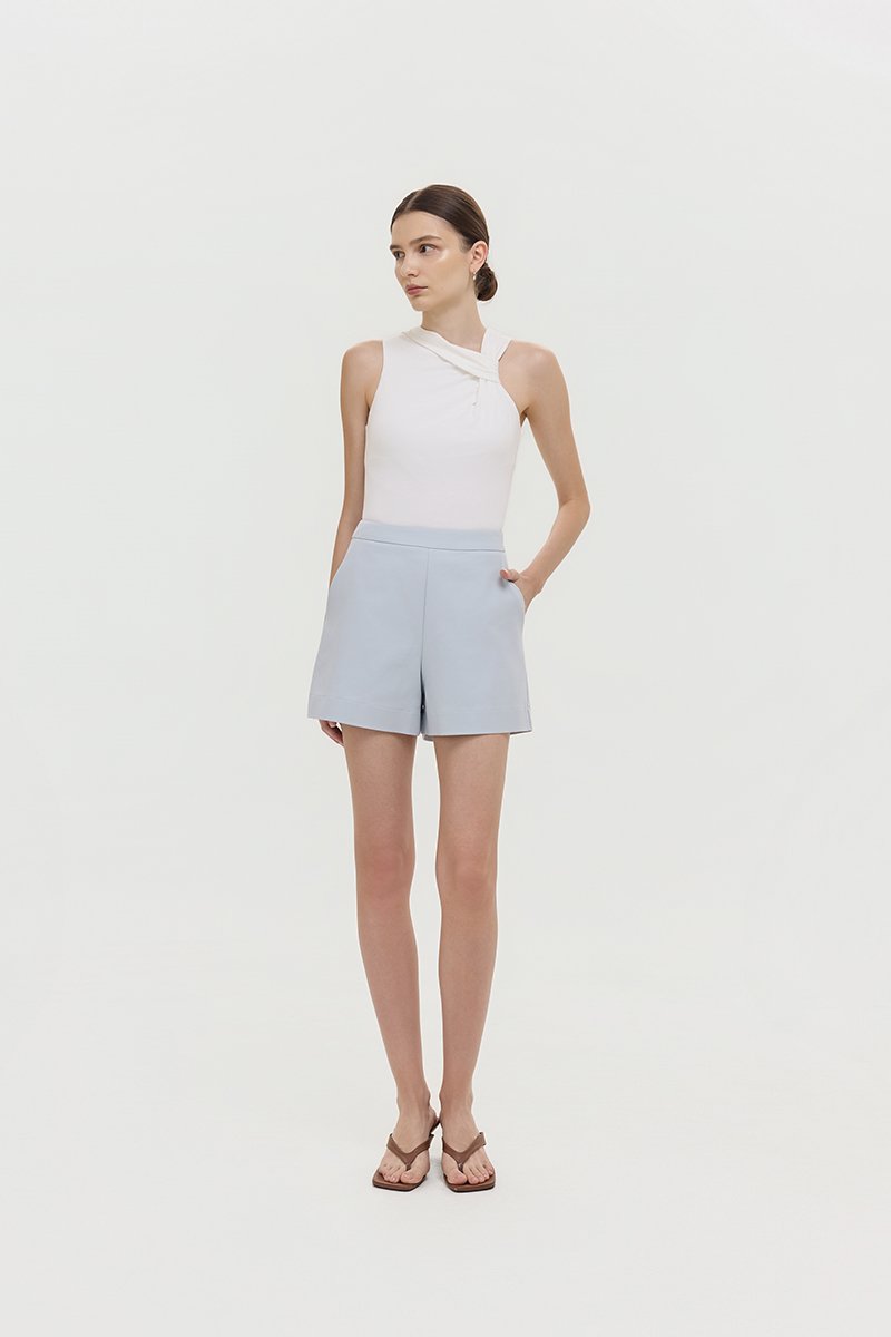 LYON HIGH WAISTED TAILORED SHORTS