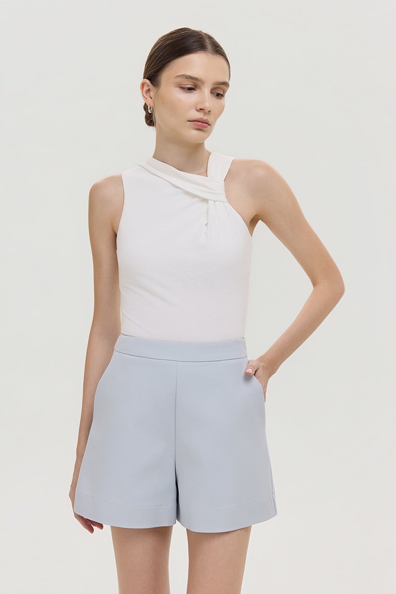 LYON HIGH WAISTED TAILORED SHORTS