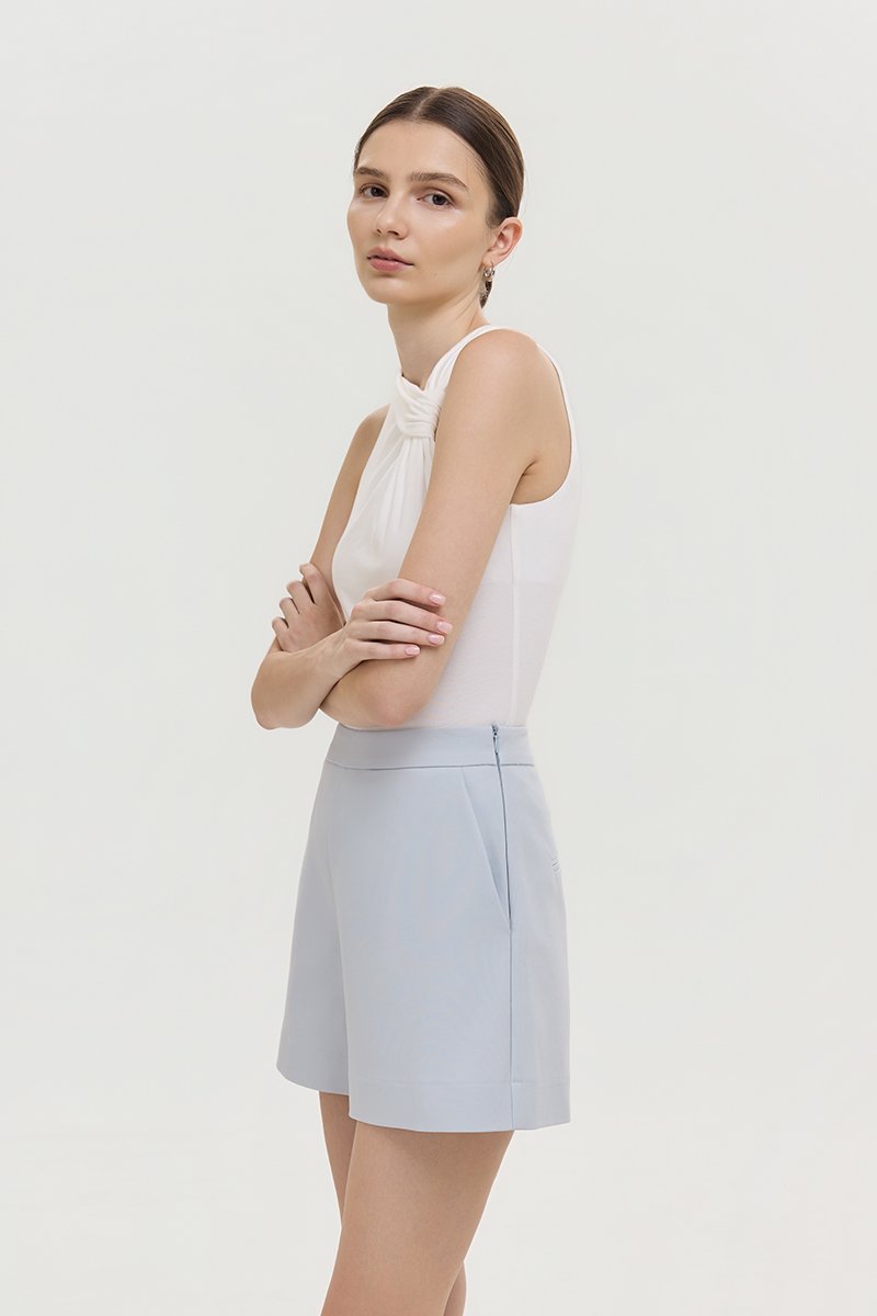 LYON HIGH WAISTED TAILORED SHORTS