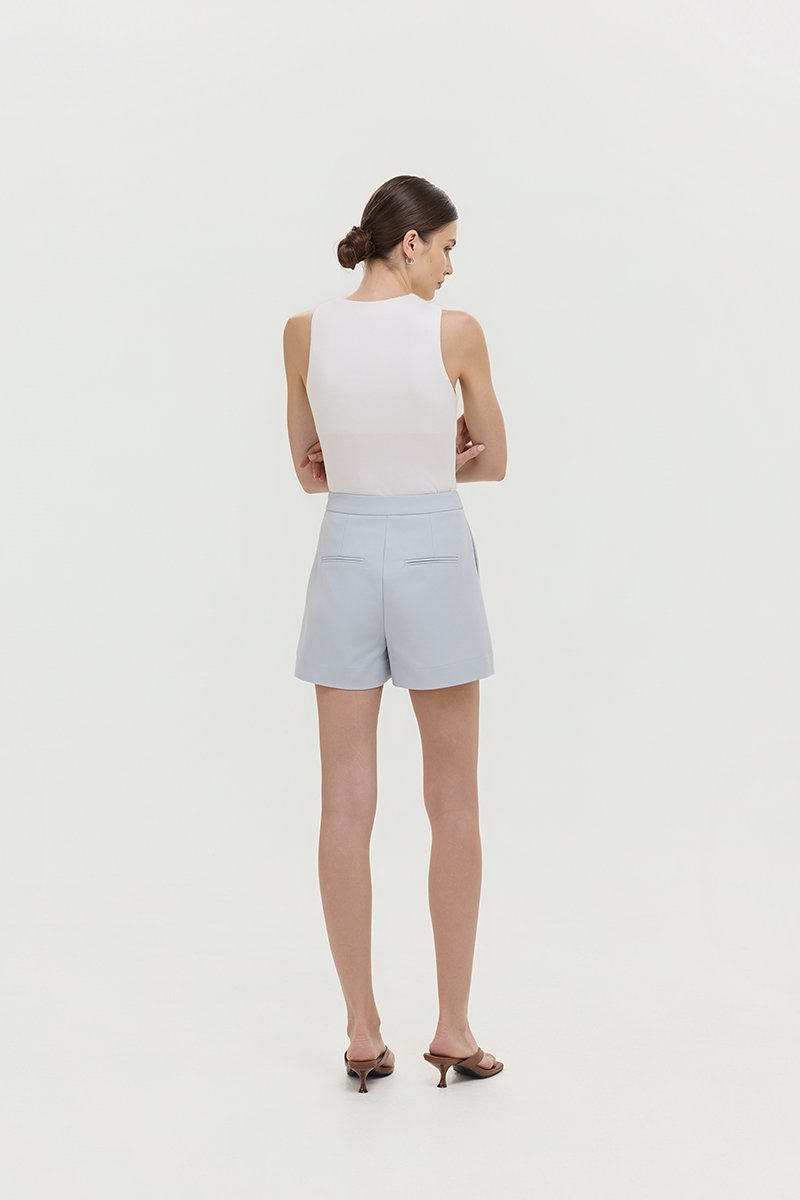 LYON HIGH WAISTED TAILORED SHORTS
