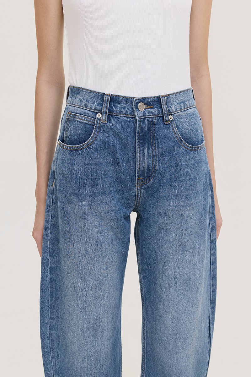 REN LOW RISE BARREL JEANS