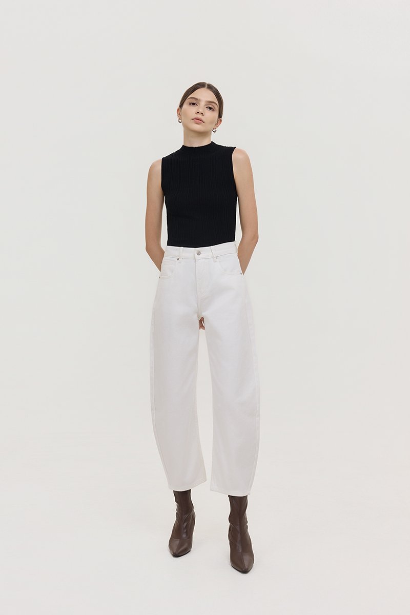 REN LOW RISE BARREL JEANS