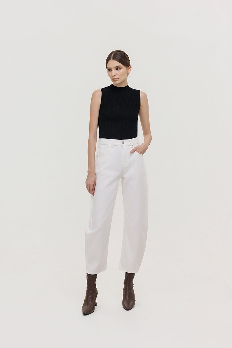 REN LOW RISE BARREL JEANS