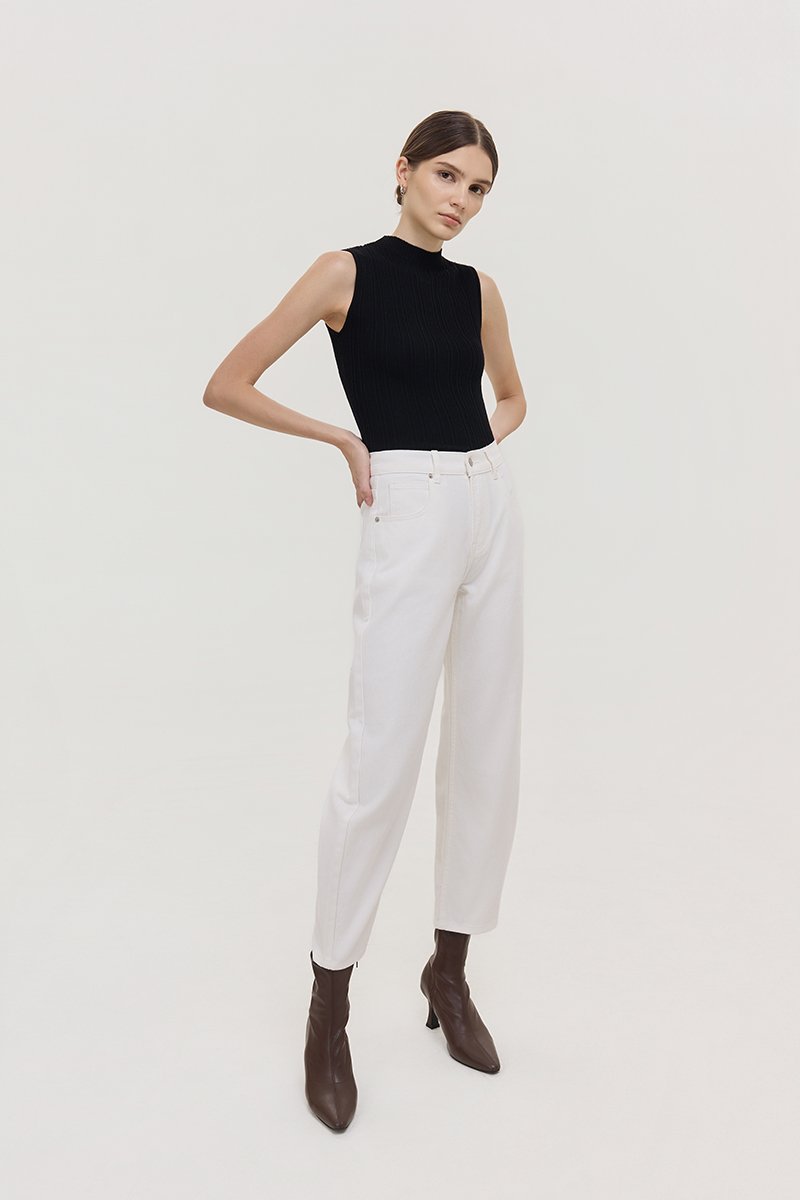 REN LOW RISE BARREL JEANS
