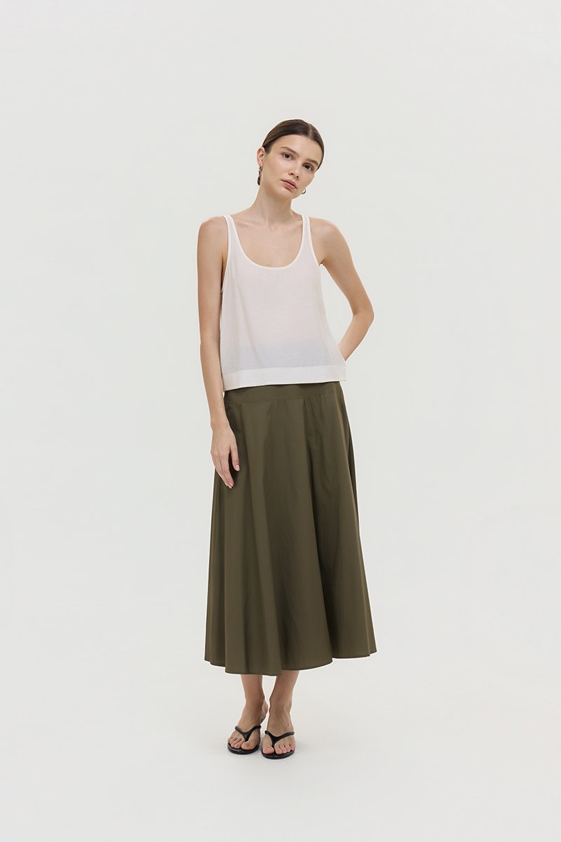 ASTA SHEER DOUBLE LAYERED TOP