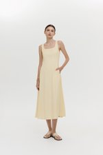 JUNO PANEL MIDI DRESS