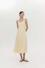 JUNO PANEL MIDI DRESS