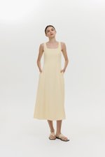JUNO PANEL MIDI DRESS