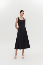 JUNO PANEL MIDI DRESS