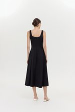 JUNO PANEL MIDI DRESS