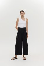 TYLER PLEATED WIDE LEG PANTS