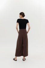 TYLER PLEATED WIDE LEG PANTS