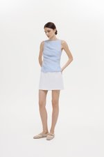 AYLIN PLEATED SLEEVELESS TOP