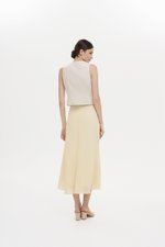 KARA SHEER MIDI SKIRT