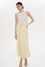KARA SHEER MIDI SKIRT