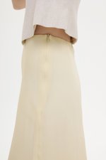 KARA SHEER MIDI SKIRT