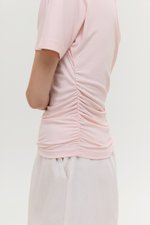 EVONNE ASYMMETRIC OFF SHOULDER TOP