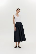 YURIE RIBBED BUTTONDOWN TOP