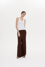 KATRINA LACE TRIM SCOOP NECK TANK