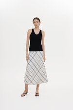 KATRINA LACE TRIM SCOOP NECK TANK