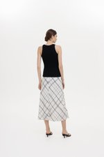 KATRINA LACE TRIM SCOOP NECK TANK