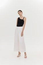 CAELIE PLEATED LINEN PANTS