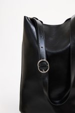 RUELLE LEATHER BUCKET BAG