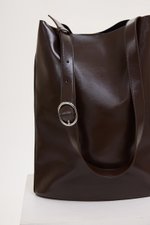 RUELLE LEATHER BUCKET BAG