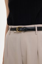 ALEGRIA HORSESHOE BUCKLE LEATHER BELT