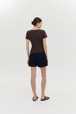 KATHLYN ASYMMETRIC KNOT TOP